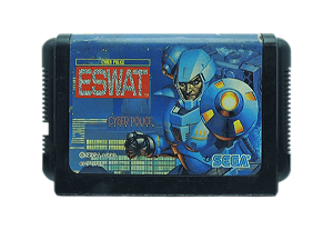 Jogo ESWAT: Cyber Police - Mega Drive (Japonês)