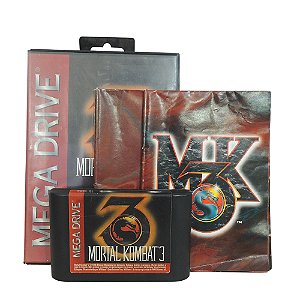 Jogo Mortal Kombat 3 - Mega Drive