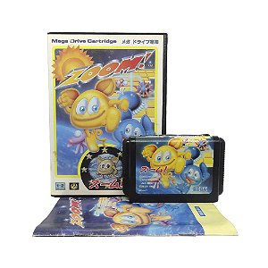 Jogo Zoom! - Mega Drive (Japonês)