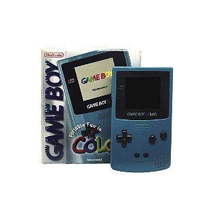 Console Game Boy Color Teal - Nintendo (Europeu)