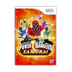Jogo Power Rangers Samurai - Wii