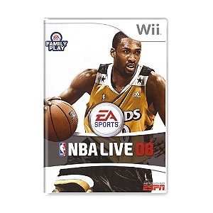 Jogo NBA LIVE 08 - Wii