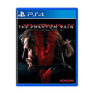 Jogo Metal Gear Solid V: The Phantom Pain - PS4