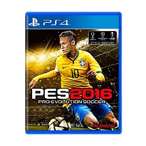 Jogo Pro Evolution Soccer 2016 (PES 16) - PS4