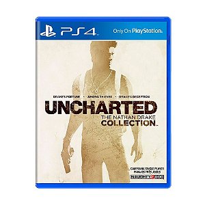 Pacote Uncharted 1 & 2 - Jogos Ps3 Psn