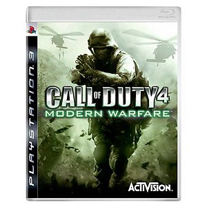 Jogo Call of Duty 4: Modern Warfare - PS3