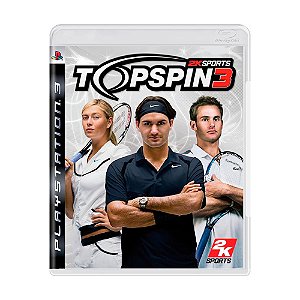 Jogo Top Spin 3 - PS3