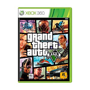 GTA V [REPRO-PACTH] - Xbox 360 - Sebo dos Games - 10 anos!