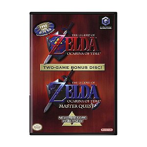Jogo The Legend of Zelda: Ocarina of Time / Master Quest - GC - GameCube