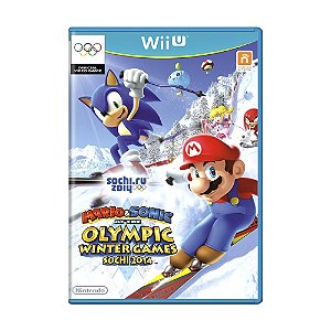 Jogo Mario & Sonic: At the Olympic Winter Games Sochi 2014 - Wii U
