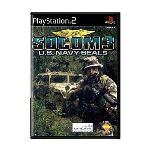 Jogo Socom 3: U.S. Navy Seals - PS2