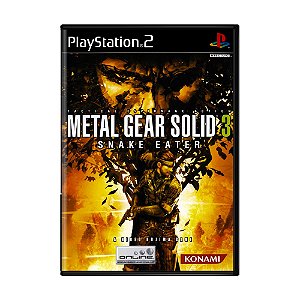 Jogo Metal Gear Solid 3: Snake Eater - PS2