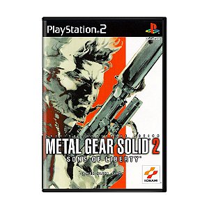 Jogo Metal Gear Solid 2: Sons of Liberty - PS2