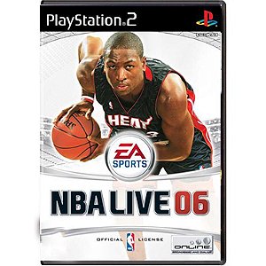 Jogo NBA Live 06 - PS2