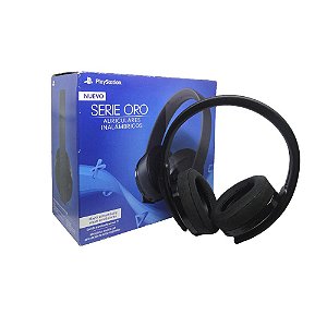 Headset Gamer Sony Série Ouro 7.1 sem fio - PS4 e PS4 VR