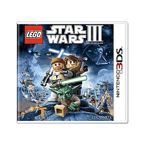 Jogo LEGO Star Wars III: The Clone Wars - 3DS