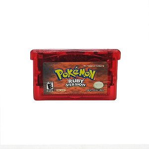 Jogo Pokémon: Ruby Version - GBA - Game Boy Advance