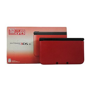 Console Nintendo 3DS XL Vermelho - Nintendo (Leia a Descrição, Desbloqueado)