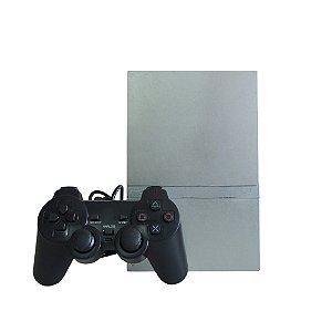 Console PlayStation 2 Slim Prata - Sony