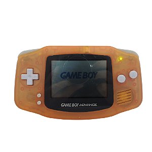 Console Game Boy Advance Laranja Transparente - Nintendo