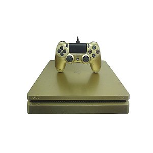 Console PlayStation 4 Slim 1TB Dourado - Sony