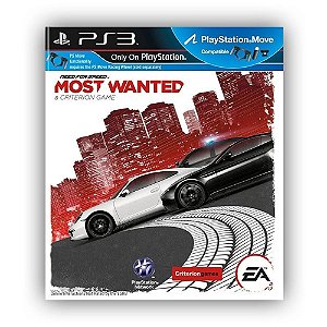 Jogo Need for Speed: Most Wanted (Capa dura) - PS3