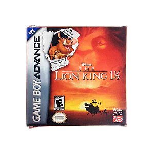 Jogo The Lion King 1 1/2 - GBA Game Boy Advance 