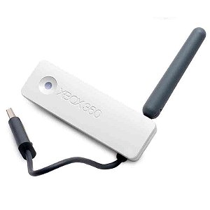 Adaptador Wireless Microsoft Cinza USB - Xbox 360 FAT