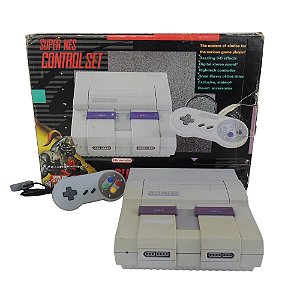 Console Super Nintendo - SNES