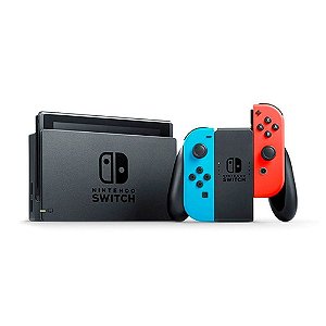 Console Nintendo Switch Azul/Vermelho Neon - Nintendo