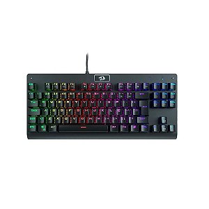 Teclado Mecânico Gamer Redragon Dark Avenger K568RGB-2 RGB Switch Black PT com fio - PC