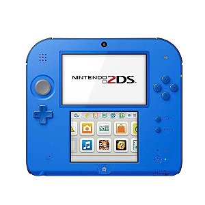 Console Nintendo 2DS Azul e Preto - Nintendo