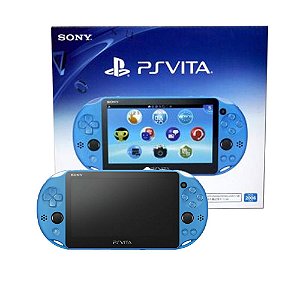 Console Sony PS Vita PCH-2000 Neuve – Couleur Aqua Blue – Boîte D'origine