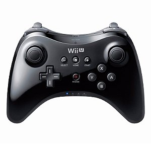 Pro Controller Preto Nintendo - Wii U
