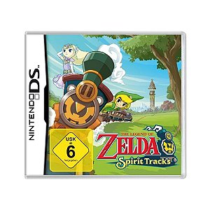 Jogo The Legend of Zelda: Spirit Tracks - DS (Europeu)