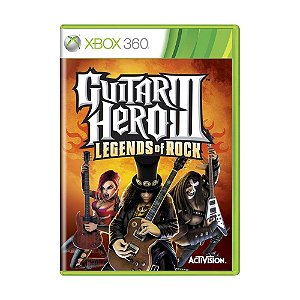 Jogo Guitar Hero III: Legends of Rock - Xbox 360