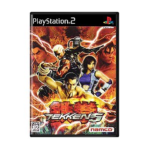 Jogo Tekken 5 - PS2 (Japonês)
