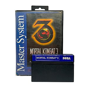 Jogo Mortal Kombat 3 - Master System