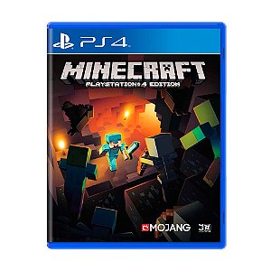 Minecraft Ps4 - Game Midia Fisica - Jogo Original Usado Playstation 4