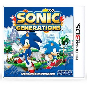 Jogo Sonic Generations - 3DS