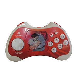 Controle Capcom Street Fighter Ryu 15th Anniversary Edition - PS2