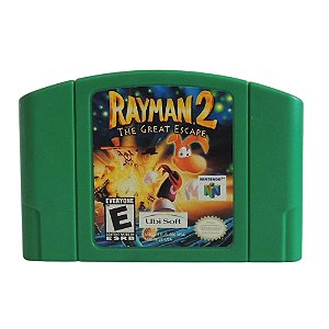 Jogo Rayman 2: The Great Escape - N64