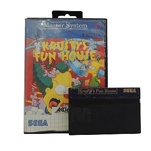 Jogo Krusty's Fun House - Master System