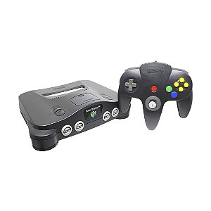 Console Nintendo 64 Preto - Nintendo (Japonês)