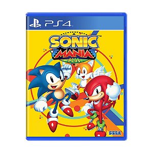 Jogo Sonic Mania Plus - PS4