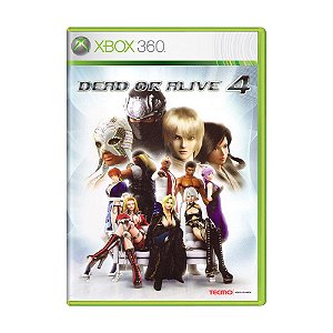 Jogo Dead or Alive 4 - Xbox 360 (Japonês)