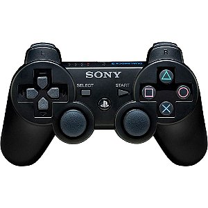 Controle Sony Dualshock 3 Preto - PS3