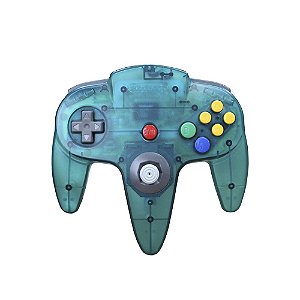 Controle Nintendo 64 Azul Anis Clear - Nintendo