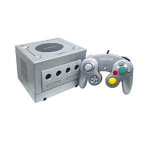 Console Nintendo GameCube Prata (Limited Edition Platinum) - Nintendo