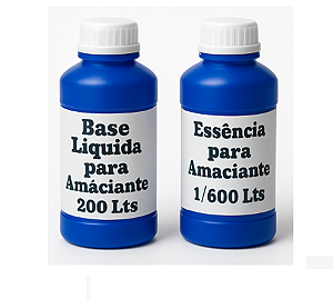 Kit Base para Amaciante Confort 200 Lts Ótimas Fragrâncias Perf.Total